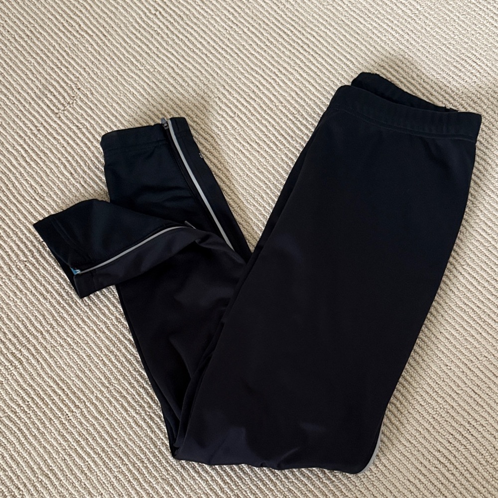 Black  Novara Bike Pants with White Trim